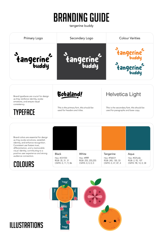 tangerine branding guide